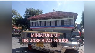 DRJOSE RIZAL HOUSE TOURTHE PHILIPPINE NATIONAL HERO [upl. by Urbannal]