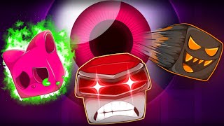 Geometry Dash With TERRIBLE Superpowers [upl. by Ahsoek]