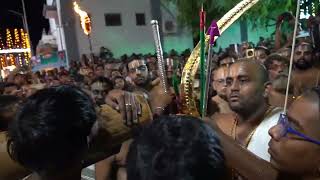 Arulmigu Kaatu Singar Aranganatha Sammy Thirukkovil Srirangam Namperumal Ambu Pottu 13102024 [upl. by Anecuza]