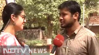 Ridiculous says Kanhaiya Kumar as Smriti Iranis ministry ranks JNU at 3 [upl. by Llehsal]