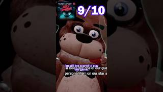 EVERY FNAF GAME REVIEWED IN 10 WORDS OR LESS fnaf fnafsecuritybreach fnafshorts [upl. by Rodgers]