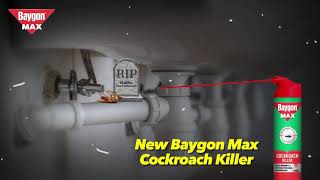 Baygon MAXIWAND  Kills hidden cockroaches [upl. by Llevart]