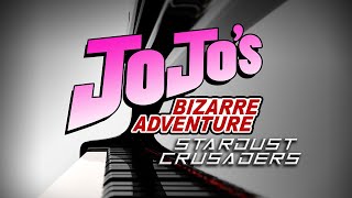 JOJOS BIZARRE ADVENTURE Stardust Crusaders  Jotaros Theme  Piano Version By Yugo Kanno [upl. by Ellevehc535]