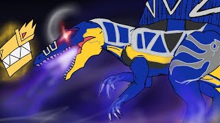 kyoryuger Vs deathryuger mecha all gattai zyudenchi tobaspino [upl. by Maram766]