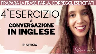 Esercizio CONVERSAZIONE inglese 4 Aggiustare la stampante in ufficio  B1 [upl. by Astraea]