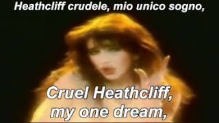 Kate Bush Wuthering Heights Lyrics  traduzione [upl. by Llenehc757]