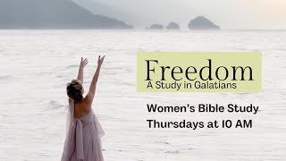 Ladies Bible Study with Sally Dechert Glatians Week 1 [upl. by Aitekram]