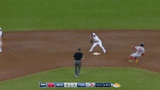 BOSTOR Biagini forces Hanley to bounce into a DP [upl. by Gilda657]