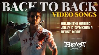 Beast  Video Jukebox  Thalapathy Vijay  Pooja Hegde  Sun Pictures  Nelson  Anirudh [upl. by Louella749]