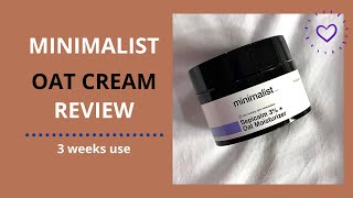 ✅ Affordable Moisturizer for skin barrier Minimalist Sepicalm 3  Oat Moisturizer Review [upl. by Nob]