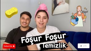 Foşur Foşur EV Temizliği vlog [upl. by Merta]