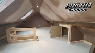 LOFT STORAGE SPACE CREATED [upl. by Acinimod]