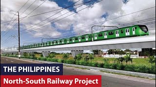 New railway under construction NorthSouth Railway Project Philippines [upl. by Olimreh]