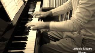 Minuet in F Major  Leopold Mozart  Christopher Brent piano [upl. by Mitchell]