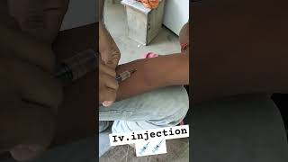 how to inject intravenous iv injection youtube [upl. by Notlrac]