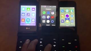 LG Classic Flip vs Nokia 2760 Flip vs TCL Flip 2 [upl. by Mathias]