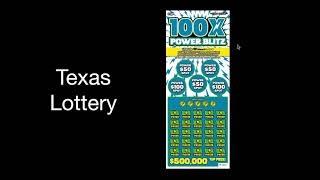 100X Power Blitz  Texas Lottery 10 January 2024 [upl. by Irami748]