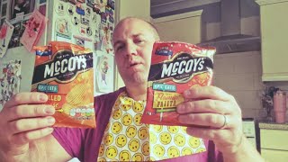 NEW  LIMITED EDITION McCoys  American Grilled Cheese amp Flamin Fajita [upl. by Retep]