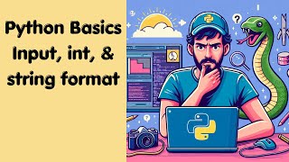 2 Python Basics Input Integer and String Format [upl. by Syramad]