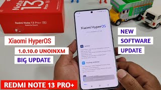 Redmi Note 13 Pro Plus 5g HyperOs 10100 Software Update  Redmi Note 13 Pro Plus HyperOs [upl. by Ellene697]