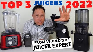 3 Top Juicers for 2022 amp 2023  Best Cold Press Juicer Reviews [upl. by Evad]