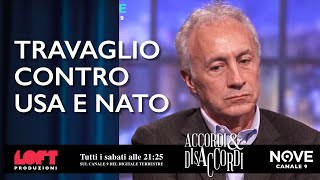 Travaglio contro Usa e Nato [upl. by Ellehsyt]