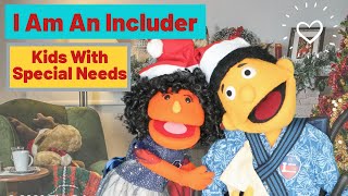 I Am An Includer  Include Children With Disability  Friends With Special Needs Kids  Puppet Show [upl. by Enaile]