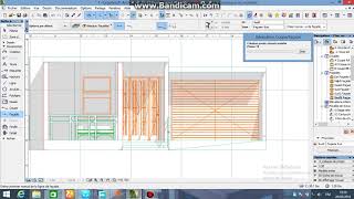 Les façades dans archicad [upl. by Arrais]