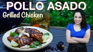 How to make POLLO ASADO  Mexican grilled chicken  Villa Cocina [upl. by Einahpit]