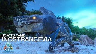 Inostrancevia Taming Guide amp abilities in Ark Survival Ascended ll Prehistoric Beasts ASA [upl. by Mrots]