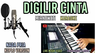 DIGILIR CINTA KARAOKE KOPLO NADA PRIAMIRNAWATI [upl. by Innig]