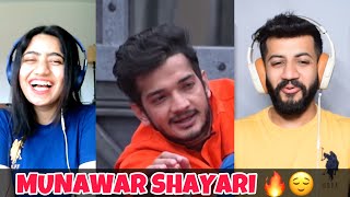 Munawar Faruqui Rapping in lockup  Lockupp  Reaction [upl. by Selwin]