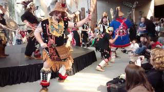 Dakhka Klhwaan  Inland Tlingit Dancers 2014 Coastal First Nations Dance Festival [upl. by Nwad428]