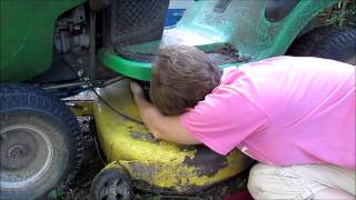 Lawn Mower Belt Replacement [upl. by Adnorahs]