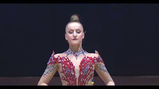 Polina Karika Clubs 31950  Aeon Cup 2023 [upl. by Macy]