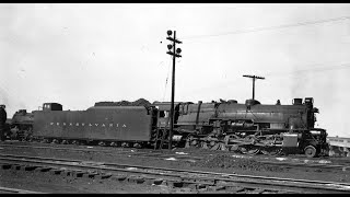 PRR Steam Audio Recording I1sa on Elmira Branch 1955 [upl. by Dyun]