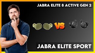 Jabra Elite 8 Active Gen 2 vs Jabra Elite Sport Comparison [upl. by Cyna]