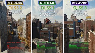 RTX 4060 Framerate Test Review  3060Ti  4060  4060Ti  DLSS ON  OFF Comparison [upl. by Tace]