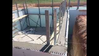 Basic ICF  One Day Basement Installation Next Day Pour [upl. by Anjali974]