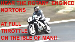 NORTON THE ROTARY YEARS PARADE LAP CLASSIC TT ISLE OF MAN 2015 RCW588 CRIGHTON JPS [upl. by Derby]