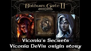 Viconia’s Secrets  Viconia DeVir origin story Baldurs Gate II lore  Fully voiced [upl. by Rakel]