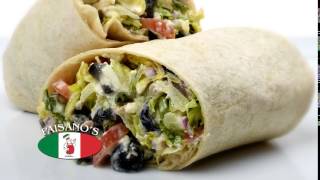 Paisanos Pizza  Mediterranean Wrap [upl. by Delia962]