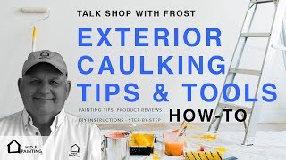 How to Caulk Outside of Your House  Caulking Tips [upl. by Darius]