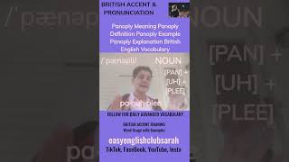 Panoply Meaning Panoply Definition Panoply Example Explanation British English Vocabulary [upl. by Camfort962]