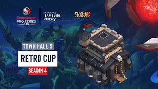 Clash of Clans Town Hall 9 Retro Cup 1 [upl. by Elaweda496]