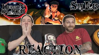 ABSOLUTELY EPIC  Demon Slayer Season 4 Episode 8 REACTION  4x8 [upl. by Assilem]