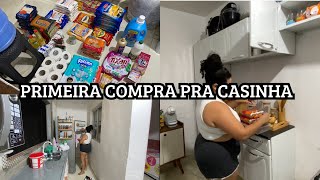 VLOG NO MERCADO PRIMEIRA COMPRA PRA CASINHA NO ASSAI ATACADISTA [upl. by Sesmar848]