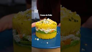 Causa Rellena en simples pasos causarellena receta cocinaperuana [upl. by Yendirb]