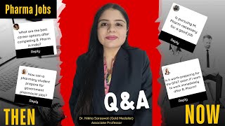 How to Get Top Pharmacy Jobs in India 2024  BPharm MPharm DPharm PharmD Career  Pharmacy QampA [upl. by Hurwit]