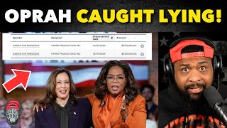 Oprah CAUGHT Lying About Receiving Payments From Kamala Campaign [upl. by Akieluz541]